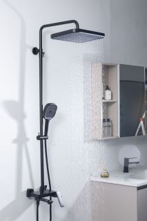 Душевая стойка Gappo G2428-6 чёрный